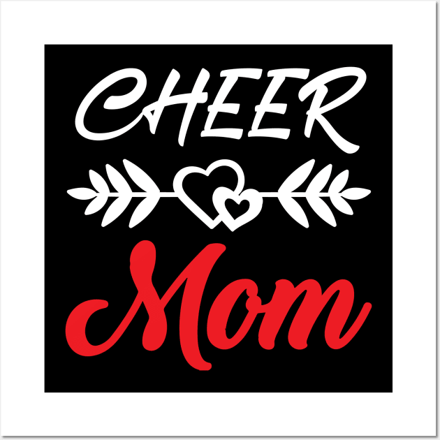 Cheer Mom Wall Art by Work Memes